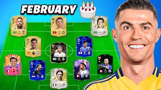 Famous Footballer Birthdays Decide My FC 25 Team [upl. by Ahsenek]