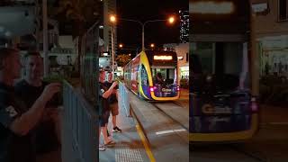 Gold Coast Trams  Surfers Paradise Australia [upl. by Annuahs]