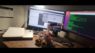 Stability test with 3D Printed Robot Arm based on Raspberry Pi ROS2 and MoveIt [upl. by Norrahc521]