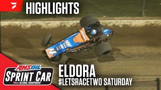 𝑯𝑰𝑮𝑯𝑳𝑰𝑮𝑯𝑻𝑺 USAC AMSOIL National Sprint Cars  Eldora Speedway  LetsRaceTwo  May 4 2024 [upl. by Anirahtak]