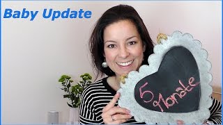 Baby Update 5 Monate  Durchschlafen und Beikost  gabelschereblog [upl. by Ainosal810]