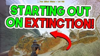 STARTING OUT ON EXTINCTION  ARK Extinction [upl. by Abehsile97]