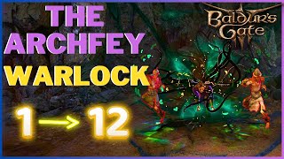 The Archfey Warlock  ALL Spells And Abilities  Baldurs Gate 3 Subclass Guide [upl. by Gayla]