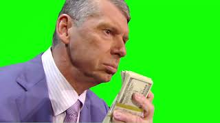 Vince McMahon money meme green screen [upl. by Yhtomot952]