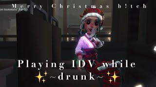 playing idv while DRUNK on Christmas Eve 🥂⭐️ w voice commentary [upl. by Seaver569]