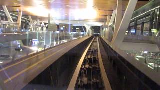 Doppelmayr CABLE Liner New Doha Hamad International Airport Shuttle 2017 Onride [upl. by Gustaf]