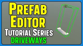 Prefab Editor Tutorial Series  Driveways Explained  3  7 Days To Die [upl. by Akirdna318]