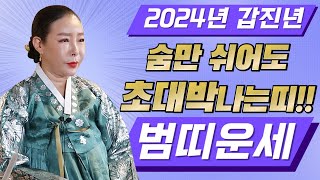 신년운세2024년 갑진년 범띠운세♥️숨만 쉬어도 초대박나는띠용한점집 [upl. by Ikir]