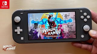 Ninja Kamui Shinobi Origins Nintendo Switch Lite Gameplay [upl. by Naik424]