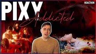 PIXY 픽시  quotAddictedquot  quotMoonlightquot MV  REACTION [upl. by Atiekahs]