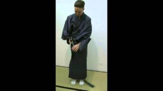 How to Tie a Mens Obi [upl. by Bez]