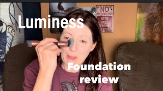 Luminess airbrush aerosol foundation my review [upl. by Eden]