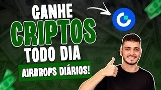 🔥URGENTE  GANHE CRIPTO TODO DIA COM A GATE IO DE FORMA FÁCIL  AIRDROPS DIÁRIOS [upl. by O'Connell]