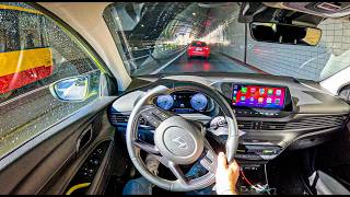 NEW Hyundai i20 2025 10 TGDI 100 hp 0100 POV Test Drive 2195 Joe Black [upl. by Thomsen]