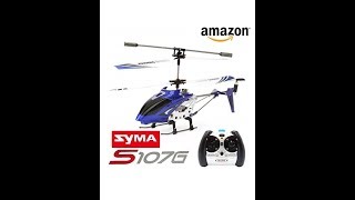 SYMA S107G RC HELICOPTER REVIEW  Awesome Indoor Flyer 🎮🚁 [upl. by Outhe]