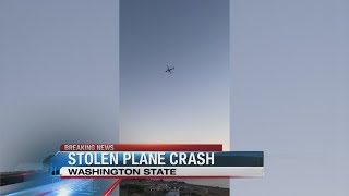 Breaking Unbelievable Audio As A Man Steals Crashes Passenger Plane Near Seattle [upl. by Ebocaj]