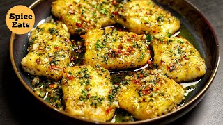 LEMON BUTTER GARLIC FISH RECIPE  GRILLED FISH IN LEMON BUTTER SAUCE [upl. by Yehs]