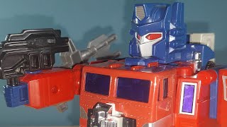 Ginrai or Optimus Transformers Commemorative Series Powermaster Optimus Prime [upl. by Adnirol]