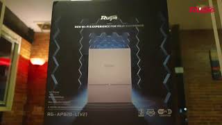 Ruijie RGAP820LV2 WiFi 6 DualRadio Indoor Access Point [upl. by Benildas35]