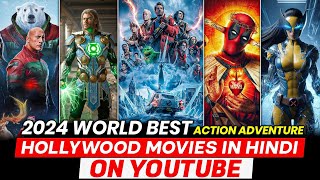 Top 10 New SciFi amp Action Hollywood Movies On YouTube In Hindi  2024 Hollywood Movies in Hindi [upl. by Rimhsak]