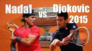 Nadal vs Djokovic 2015 French Open  Predictions [upl. by Yenduhc807]