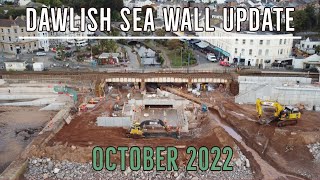 UPDATE The Dawlish Sea Wall Update  October 2022 with Bam Nuttall  8k [upl. by Matthieu]