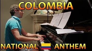 Colombia Anthem  Piano Cover [upl. by Elitnahc]