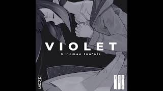 『VIOLET』  Ninomae Inanis Instrumental Karaoke Version [upl. by Akemet]