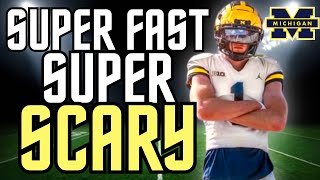 Gatlin Bair FASTEST Player EVER  Michigan Bound  4⭐️ Wide Receiver Recruit  Highlights [upl. by Anirbas]