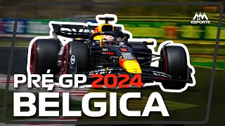 PRÉGP DA BÉLGICA 14ª ETAPA DA TEMPORADA 2024 DE F1 [upl. by Atinrehs]