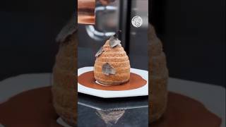 Pear Tart with Truffle and Chocolate 🤔food chef kitchen cooking love passion life cook fact [upl. by Beal]