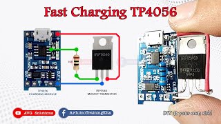 Fast Charging TP4056 [upl. by Zelde]