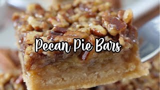 Pecan Pie Bars [upl. by Nomsed]