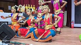 Gowthamis Nrityalaya  Childrens Day Bharatanatyam First ever Performance by Hima Varsha Konam [upl. by Bunch268]