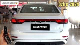 2024 SWIFT DZIRE FACELIFT LEAKED  FRONT DESIGN  34KMPL Average  Luxury Interior  New Model [upl. by Cia]