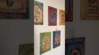 Wooden Wall Frames  Handpainted Wall Decor  Atrangi Studio [upl. by Tabib]