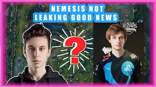 Nemesis NOT LEAKING Good News on His Stream 👀 [upl. by Alletnahs]