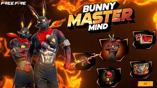 Bunny Mastermind bundle 100 Confirm Date free fire। Red bunny bundle confirm date free fire [upl. by Aled798]