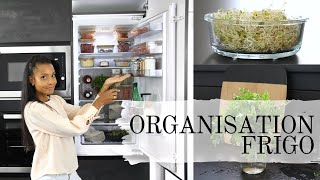 ORGANISATION  Astuces rangement frigo [upl. by Rahal]