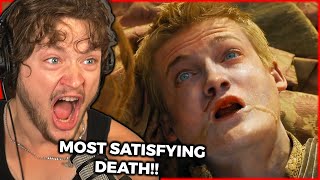 JOFFERYS DEATH REACTION Game of Thrones S4E2 Reaction [upl. by Aleusnoc4]