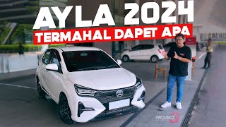 DAIHATSU AYLA R ADS AT 2024  MENDING BELI AYLA AGYA ATAU BRIO [upl. by Solomon]