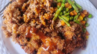 Easy Fried Chicken Recipe  Jamaican Style 🇯🇲 [upl. by Apfel523]