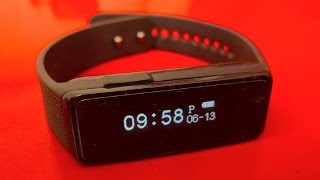 NuBand Activ Fitness Tracker  Detailed Handson Review [upl. by Haibot]