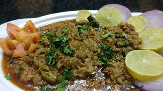 Bhuna Keema  for Eid  Kachori Roti parathe ke sath khae ye keema  Travel Special Qeema [upl. by Leahkim584]