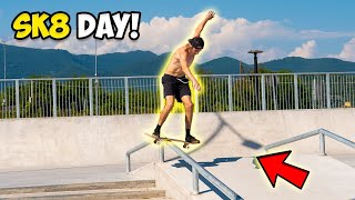 Sun Fun and Skateboarding  EPIC Summers Sesh  Vlog 06 [upl. by Ztnaj763]