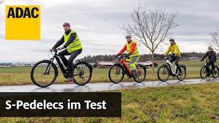 Bis zu 45 kmh SPedelecs im Test  ADAC [upl. by Land153]