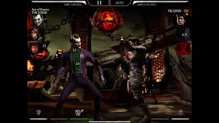 Mortal Kombat diamond team Diamond ace the kranes joker Mk 11 liu kang And mk 11 scorpion [upl. by Novihc592]