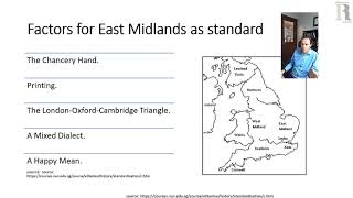 Middle English Dialects and the Emerging East Midlands Standard [upl. by Oiralih390]