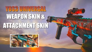 Dynamic Entry Bundle Y8S3 Seasonal Universal WEAPON SKIN  Attachment Skin  INGAME Showcase  R6 [upl. by Aisatsanna]