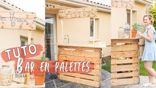 TUTO  Bar en Palette [upl. by Wilsey]